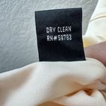 Adrianna Papell Boutique Womens 10 Semi Formal Dress Halter Neck Butter Yellow Photo 11