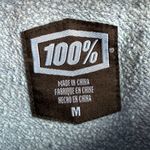 NWT 100% Blue THORUNN Fleece Pullover Crewneck Sweatshirt Size M Photo 4