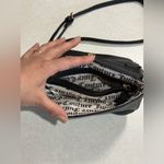 Juicy Couture  Black Faux Fur Flap Crossbody Mini Bag Photo 5
