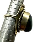 Blue and silver tone cocktail ring Photo 4