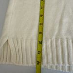 Karl Lagerfeld PARIS Women's Embellished Crew-Neck Sweater Medium Ivory Pearls Photo 5