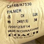 Coach  Palmer Taupe Gray Snakeskin Python Leather Penny Lug Soles Loafers Size 8B Photo 13