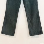 RE/DONE 70s Loose High Rise Flare Corduroy Pants Holiday Dark Moss Green Size 24 Photo 4