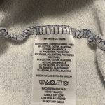 Anthropologie T.La Navy Blue White Plaid Puff Short Sleeve Sweatshirt Top Sz S Photo 6