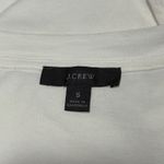 J.Crew  White Tiered Ruffle Sleeve T Shirt Midi Dress Women's Size S Photo 4