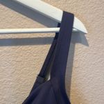Lands’ End Women’s Navy Blue Underwire Criss cross Tankini Top Size 18 Photo 7