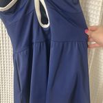 Lands' End  Women's Tugless High Neck Swim Dress Swimsuit NWT Photo 10