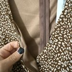 She & Sky  women’s size small long sleeve animal print romper snap zips lined nwt Photo 4