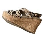 Pierre Dumas  cheetah print Kork wedges Photo 4