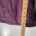 Mondetta  Jacket Womens Medium Purple Full Zip Hoodie Embroidered Hood Activewear Photo 2