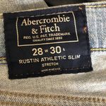 Abercrombie & Fitch High Rise Slim Athletic Stretch Jeans 28x30 Photo 8