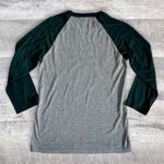 Bella Canvas Northwest Missouri State Bearcats Raglan Shirt Womens S Grey Green 3/4 Sleeve Photo 6