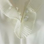 Pride & Joy Vintage White Sheer and Black Straight Dress Size 14 Photo 3