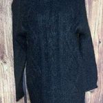 Rampage Vintage Dress Women Sz S Black Fuzzy Sheath Mini Knit 90s Y2K Rave Photo 0