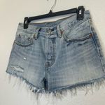 Levi's Levi’s 501 Distressed Cutoff Jean Shorts size 26 Photo 2