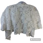 Asilio  The Mind Fall Top White Lace Crop Topper Size 4 Photo 1