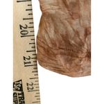 Wet Seal VTG Y2K Tie Dye Burnout Sheer Split Short Sleeve Ruffle Trim Top Shirt Photo 5