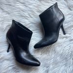 Calvin Klein Mim Cloe Leather Asymmetrical Booties Photo 1
