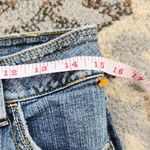 D. Jeans Floral Embroidered Y2K Denim Jeans Blue Pink 30 Photo 3