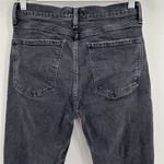 AGOLDE  Nico High Rise Slim Button Fly Jeans‎ Black Stretch A093D Women’s Size 27 Photo 7
