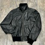 Bomboogies leather bomber jacket, size S Photo 2