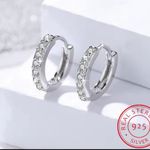 Boutique Huggie Hoop Earrings | 925 Sterling‎ Silver Photo 1
