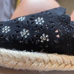 London Fog  slip on US 5.5 black tan rhinestones Photo 9