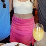 ZARA  Pink Mini Skirt Photo 0