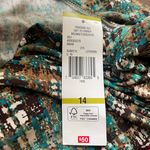 Jones Wear Patterned Faux Wrap Dress Photo 5