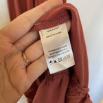 Pink Lily coral spaghetti strap maxi dress cutout detail padded cups ruffle lace Photo 5