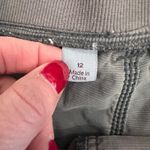 Carhartt  Women Relaxed Fit Cargo Shorts Gray Size 12 Cotton Utility 9" inseam Photo 7