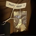 Pretty Garden Chocolate Brown Blazer Women’s M Classic suit Jacket NWT Photo 5