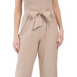 House of Harlow Linen Jumpsuit Photo 0
