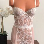 Victoria's Secret Victoria’s Secret Embroidered Long Corset 34C Photo 0