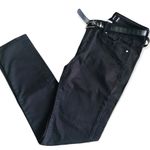 Elle Black Skinny Belted Jeans Photo 2