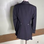RJ CLASSICS PRESTIGE Frock Show Dressage Equestrian Coat 100% Lightweight Wool 4 Black Photo 2