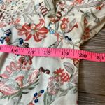 Sundance  embroidered eyelet floral western button down shirt sz M Photo 4