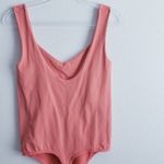 Free People Clean Lines Mid V-Neck Bodysuit Photo 6
