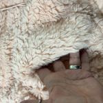 BDG URBAN OUTFITTERS TEDDY FAUX FUR CROP HOODIE JACKET M PINK PREOWNED Photo 8