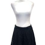 Forever 21 Black Lace Layered Skirt Size Medium Photo 0