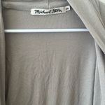 Michael Stars  Beige Draped Stretch Viscose Open Front Cardigan USA ONE‎ SIZE Photo 1