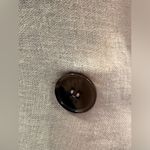 Anthropologie  Amadi Blazer Pink Metallic Linen Blend Oversized NWT. Sz S. Photo 3