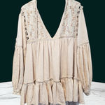 Free People Elegant Cream Women's Top Photo 0