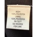 Elle Black Floral Pleated Halter Neck Top Womens XL Blouse Shirt Evening X-Large Photo 8