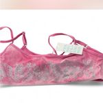 frankie's bikinis Dallas Terry Bralette Bikini Top large nwt Photo 2