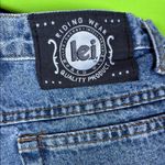 Vintage leí Blue and Pink Floral Bike Shorts Size 6 Photo 1