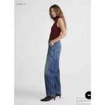 Madewell $158 The Darted Barrel-Leg Utility Jean Blue Irmo Wash Size 31 Photo 2