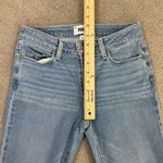 Paige Skyline Ankle Peg Ella Destructed Jeans Blue Size 26 Mid Rise Stretch Photo 13