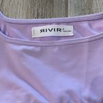 Square Neck Cropped Long Sleeve Workout Top Photo 5