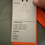 Alpaka Elements Tote Bag Gray Orange Nylon Foldable Water Resistant Photo 5